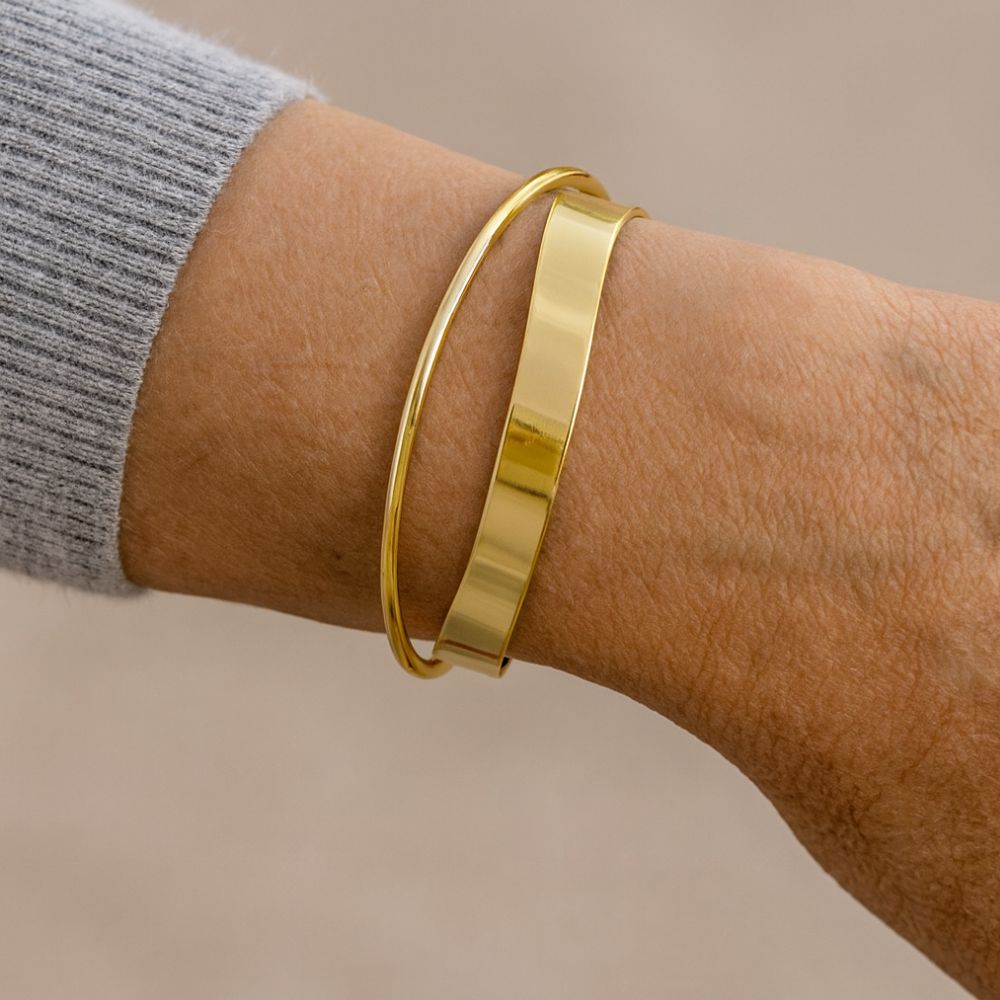 Pulsera Clásica Dorada