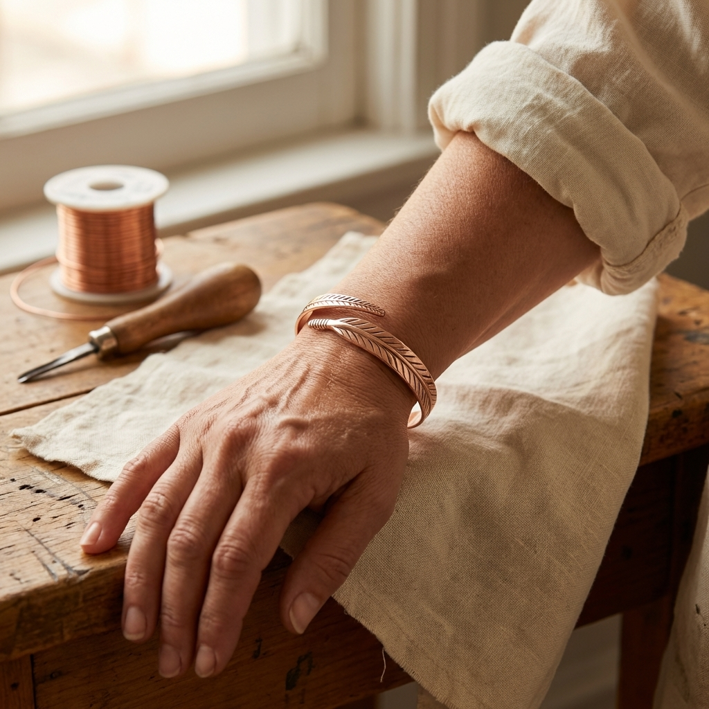 Vera | Pulsera de Cobre Raíz