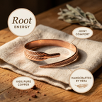 Vera | Pulsera de Cobre Raíz