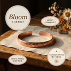 Vera | Pulsera de Cobre Flor