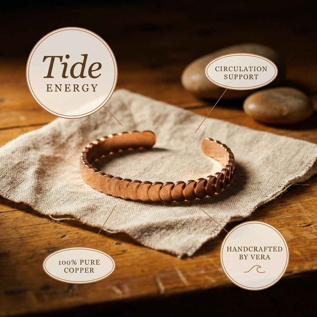 Vera | Pulsera de Cobre Marea