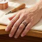 Vera | Anillo de Cobre Pétalo