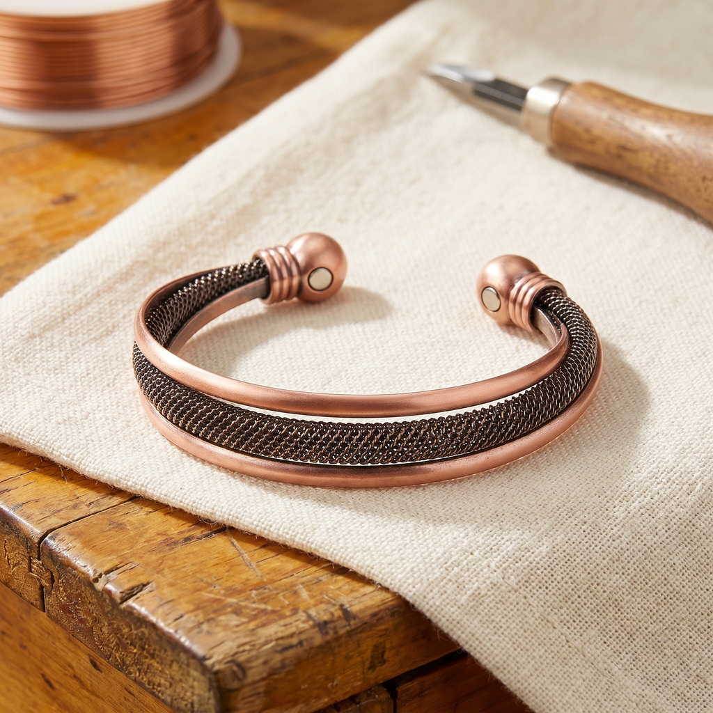 Vera | Pulsera de Cobre Mojón