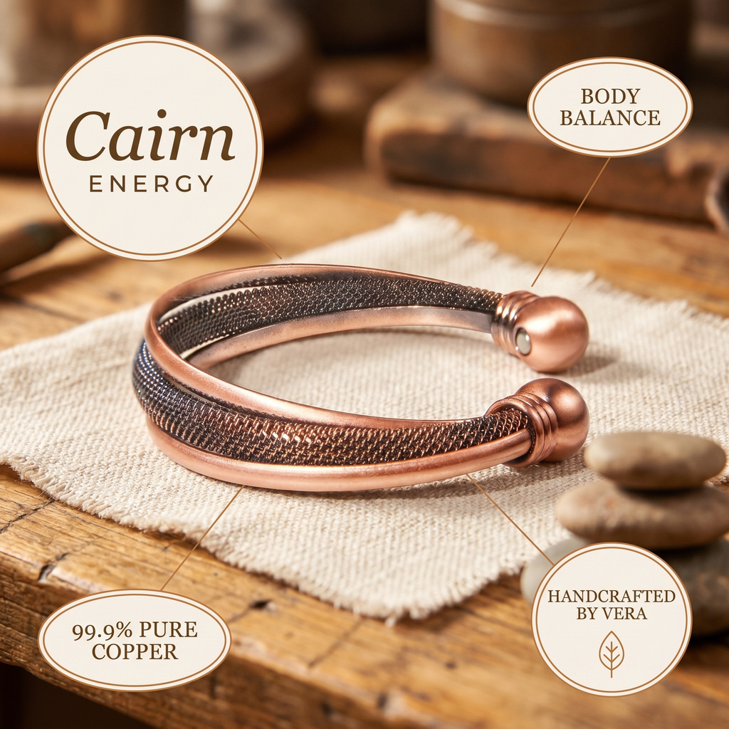 Vera | Pulsera de Cobre Mojón