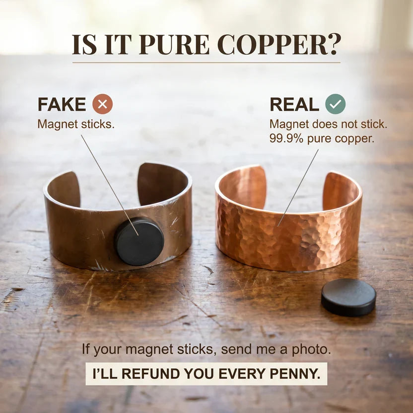 Vera | Pulsera de Cobre Quilla