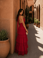 Vestido Manila en rojo