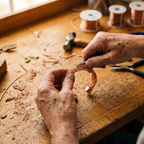Vera | Brazalete de Cobre Olmo