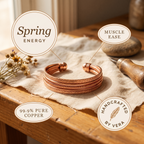 Vera | Pulsera de Cobre Helecho