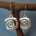 Pendientes Vintage Cuadrados Laberinto