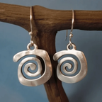 Pendientes Vintage Cuadrados Laberinto
