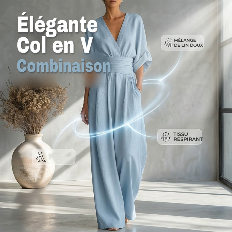 Margot | Mono de talle alto y pierna ancha