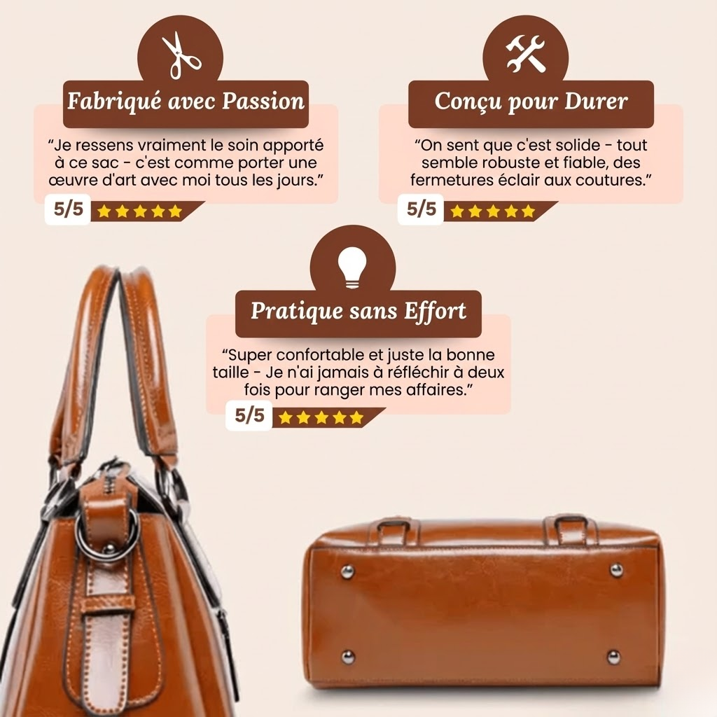 Camille™ | Bolso de Hombro Refinado