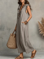 Cecilia | Vestido Maxi Elegante de Verano