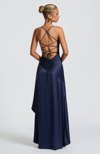 Samira | Vestido con volantes bajos
